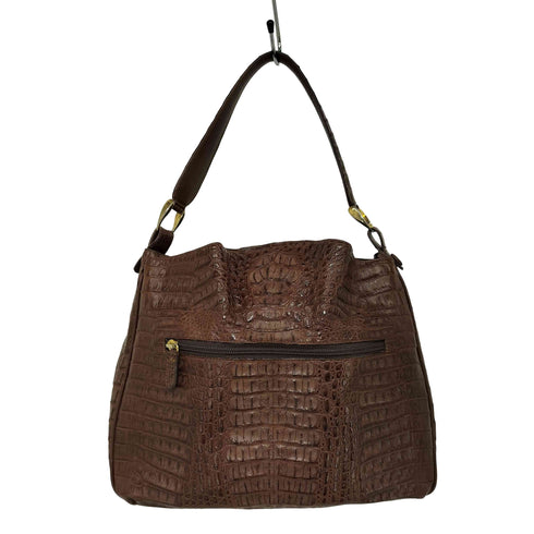 SANPHO  クロコダイルレザーハンドバッグ レディース